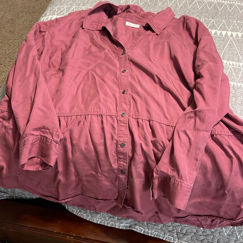 Tunic babydoll shirt